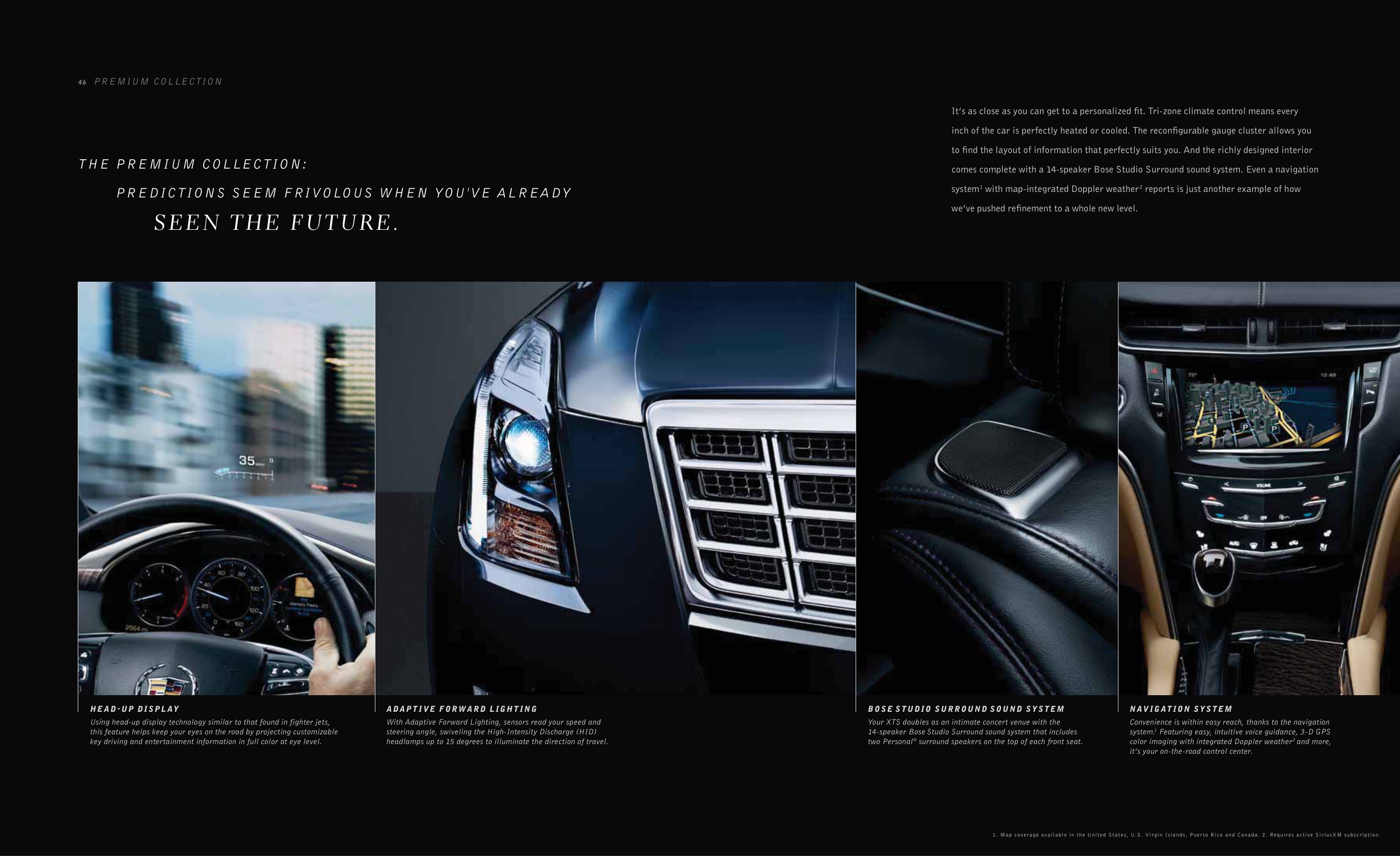 2013 Cadillac XTS Brochure Page 3